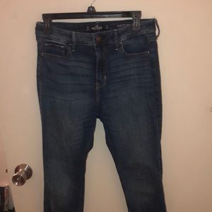 Hollister High-Rise Super Skinny Medium Wash Jeans